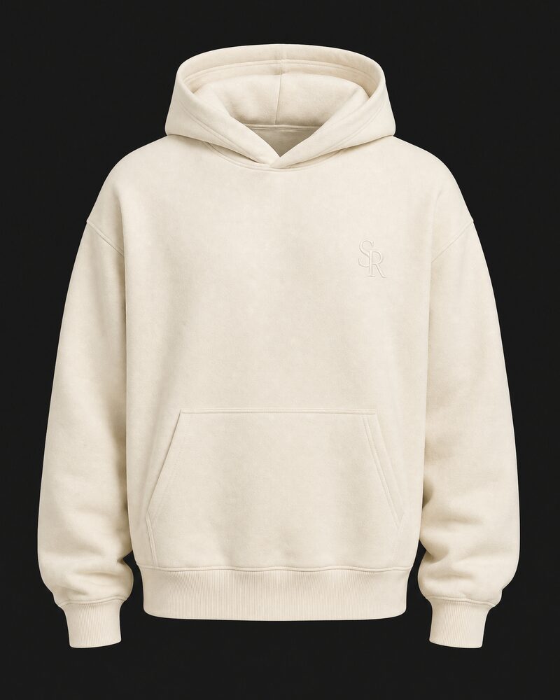 Hoodie SR écru