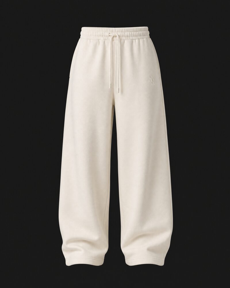 Jogger oversize SR écru